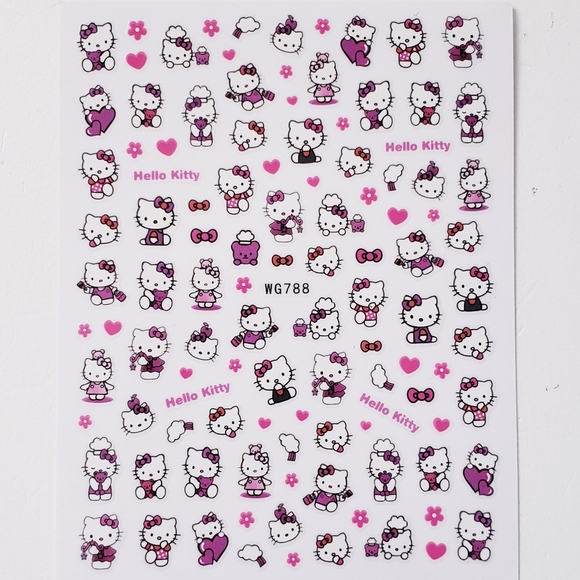 Makeup 415 Hello Kitty Nail Art Stickers Poshmark